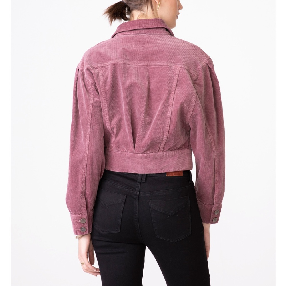 Purple Cord Jacket - Picture 2 of 6
